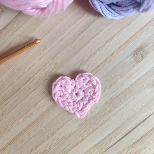 Mini cœur crochet Mini cœur crochet