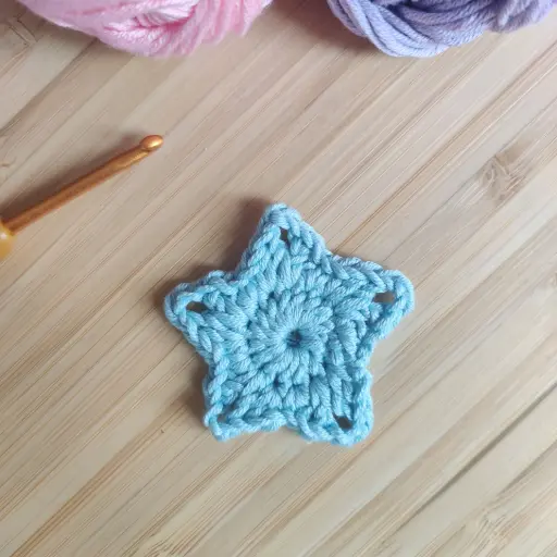 Mini étoile crochet Mini étoile crochet