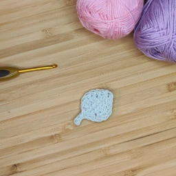 Mini feuille crochet Mini feuille crochet